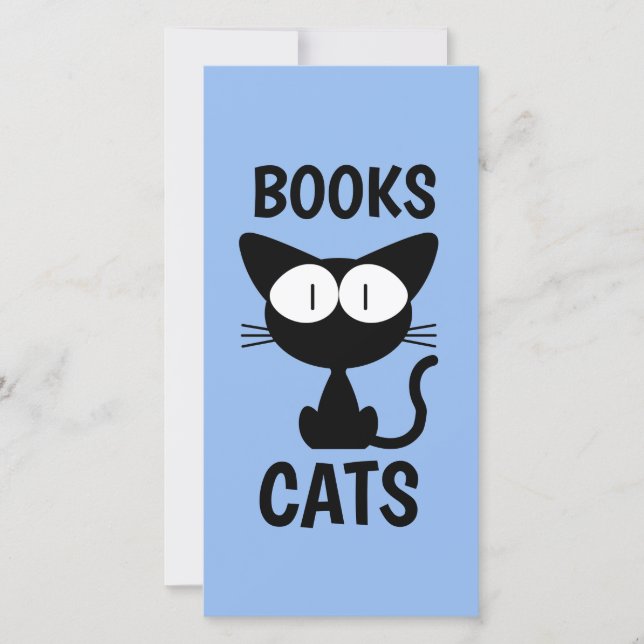 BLACK CAT CUTE BOOKMARKER BOOKMARKS (Front)