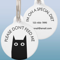 Black Cat Don't Feed Me Medical