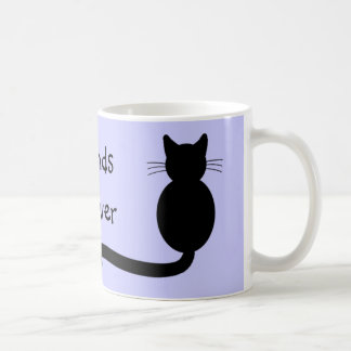 Black Cat Duo - Friends Furever Coffee Mug