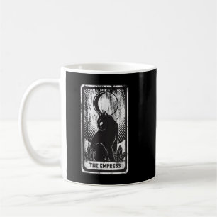 Black Cat Empress Tarot Card Coffee Mug