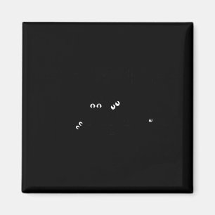 Black Cat Ew People Meowy Funny Cat Lover, Cat Dad Magnet