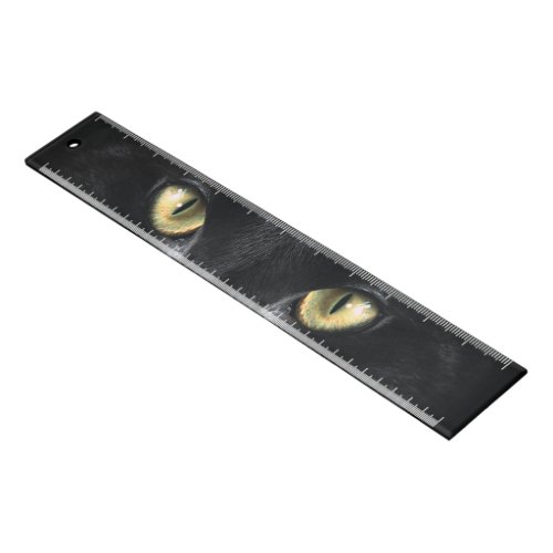 Black Cat Eyes 12 inch Ruler