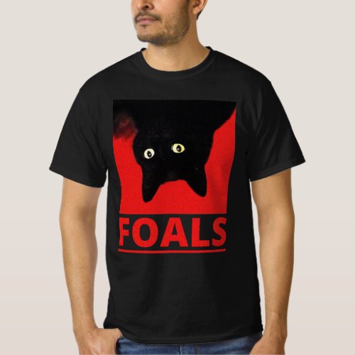 Black Cat Foals Tour 2019 TShirt Black Cat Shirt