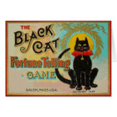 Black Cat Fortune Telling Game (Front Horizontal)