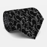 Black Cat Friday Tie