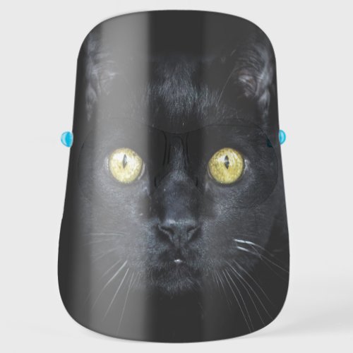 Black Cat Full Protection Face Shield