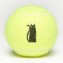 Black Cat Fun Tennis Balls