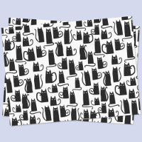 Black Cat Fun Tissue Paper