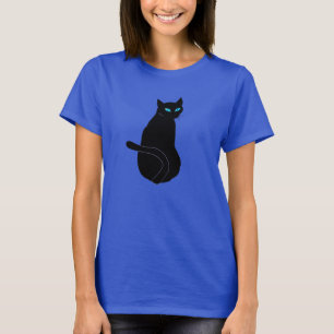 Black Cat Funny T-Shirt