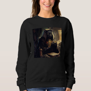 Black Cat Gamer Noodles  1 Sweatshirt