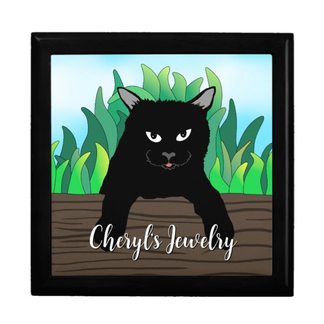 Black Cat  Gift Box (Front)