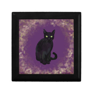 Black cat gift box
