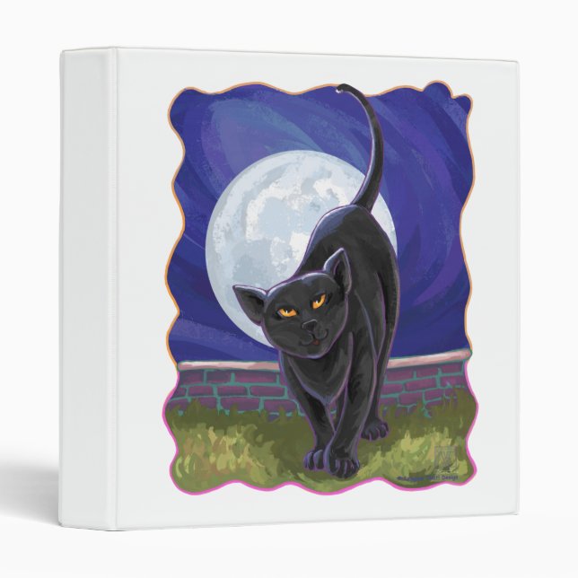 Black Cat Gifts & Accessories Binder (Front/Spine)
