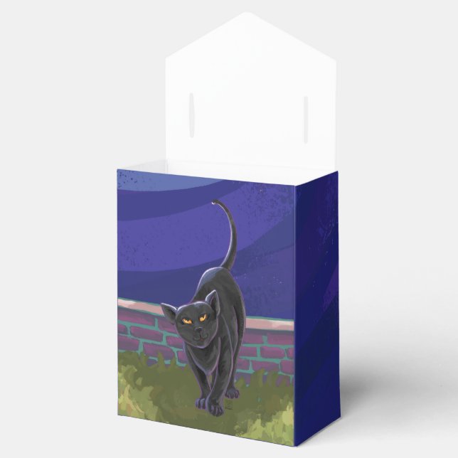 Black Cat Gifts & Accessories Favor Boxes (Opened)