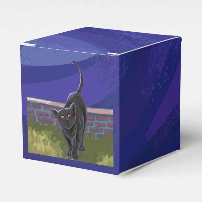 Black Cat Gifts & Accessories Favor Boxes (Front Side)