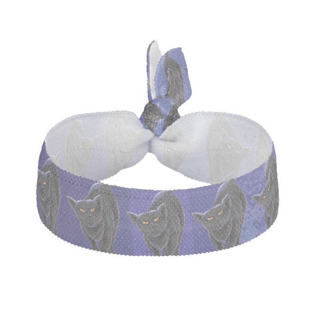 Black Cat Gifts & Accessories Hair Tie (Front)