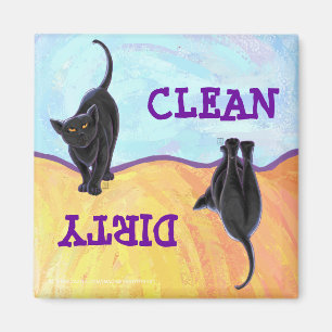 Black Cat Gifts & Accessories Magnet