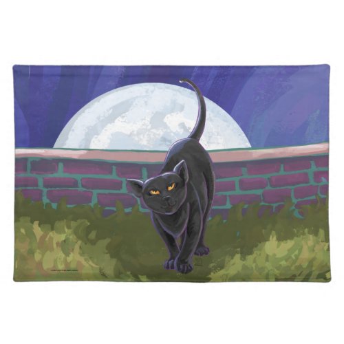 Black Cat Gifts  Accessories Placemat