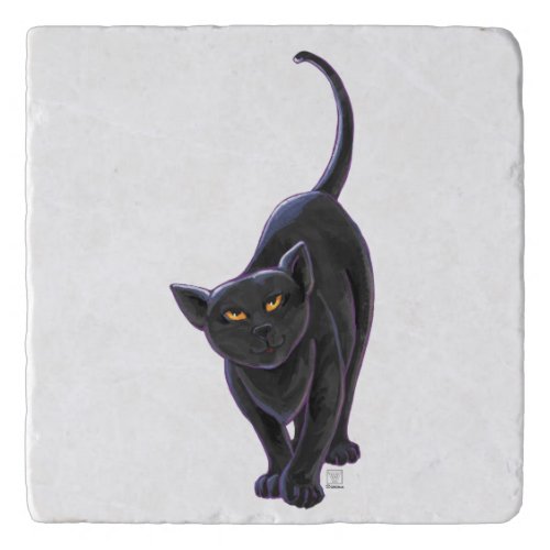 Black Cat Gifts  Accessories Trivet