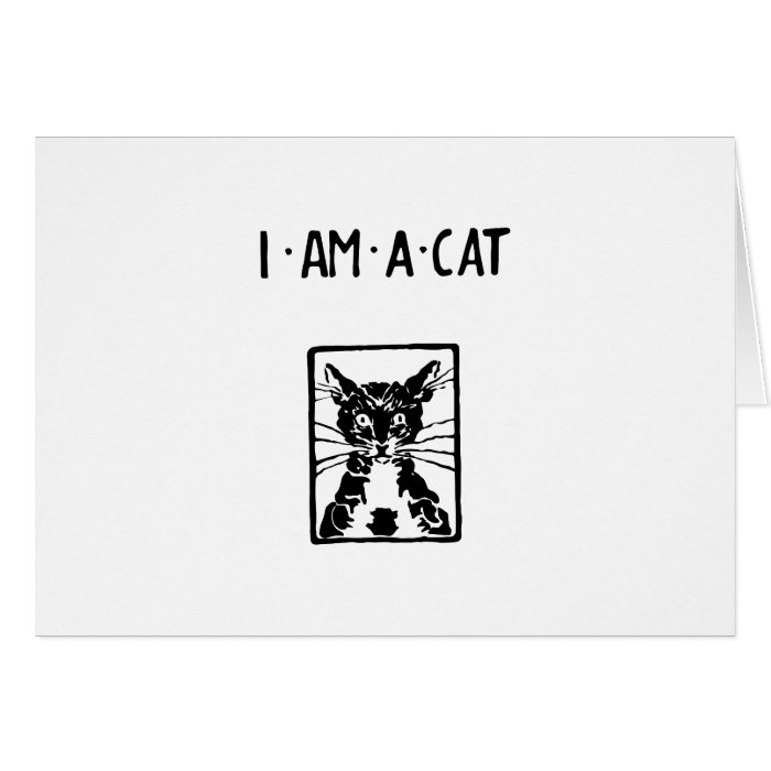 Black Cat Gifts Greeting Cards