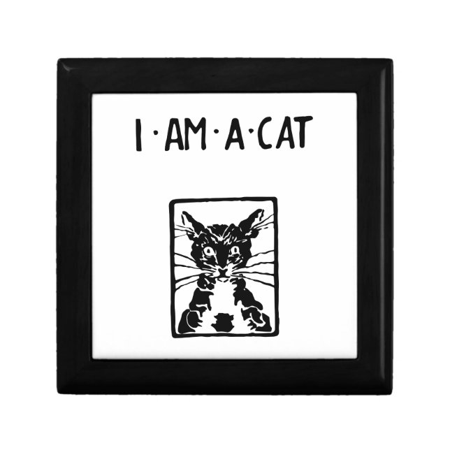 Black Cat Gifts Keepsake Box (Front)