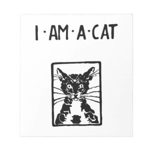 Black Cat Gifts Notepad