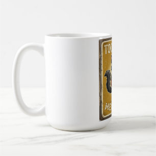 Black Cat Guitar Meow Solo Coffee Mug