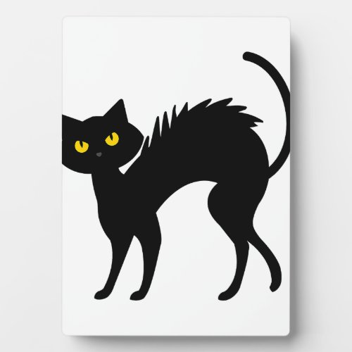 Black Cat Halloween _ Black Cats T_Shirt Plaque