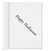 Black Cat Halloween Card (Inside (Right))