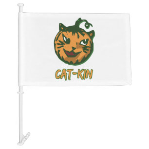 Black Cat Halloween Halloween Costumes Car Flag