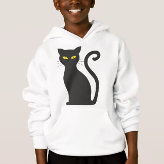 Black cat Halloween  Hoodie