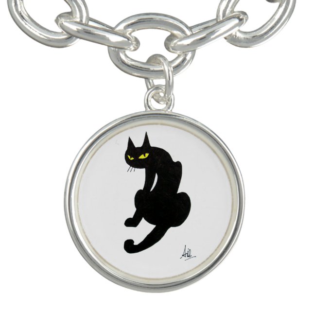 BLACK CAT HALLOWEEN PARTY BRACELET (Design)