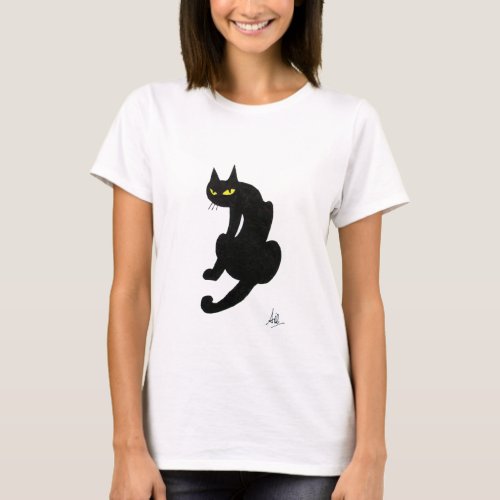 BLACK CAT HALLOWEEN PARTY T_Shirt