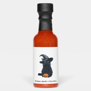 Black Cat Halloween Pumpkin Costume For Women Men Hot Sauces