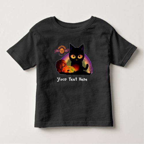  Black Cat Halloween T_Shirt