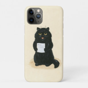 Black Cat Home Sweet Home Rescue Shelter Cute iPhone 11 Pro Case