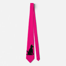 Black Cat Hot Pink Pop Art Men Style CricketDiane