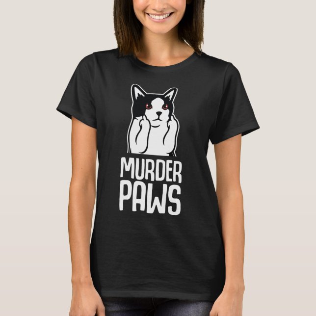 Black Cat Humor - Street Cat - Cool Cat Pullover H (Front)