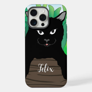 Black Cat Illustration Case-Mate iPhone Case