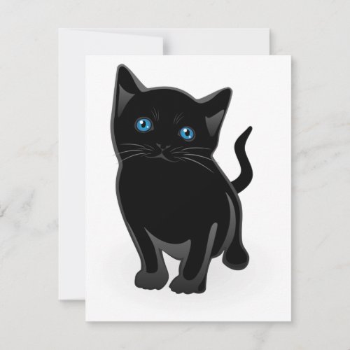 Black Cat Invitations