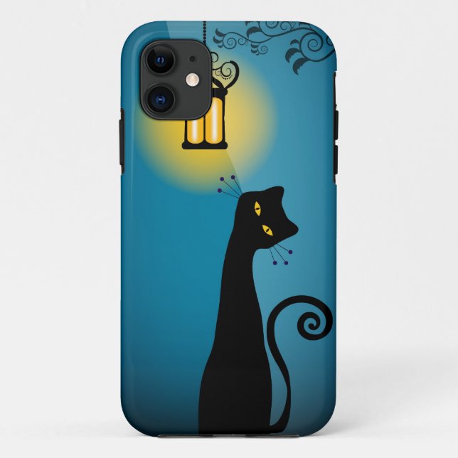 Black Cat iPhone 5 Case (Back)