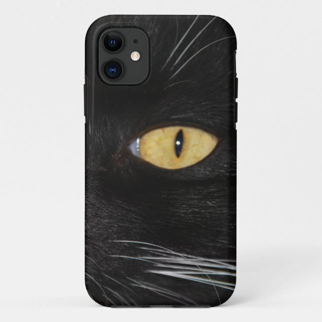 Black cat iPhone 5 cover (Back)