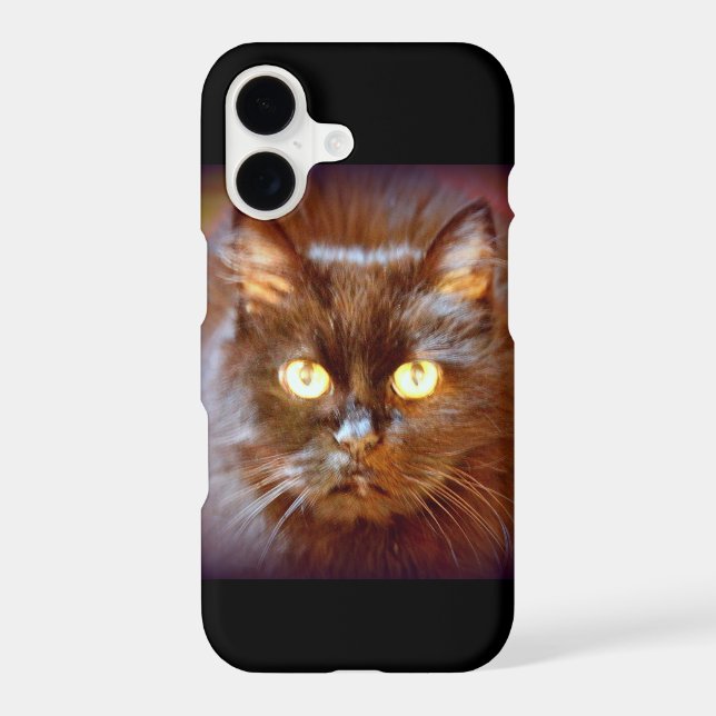 black cat iphone case (Back)