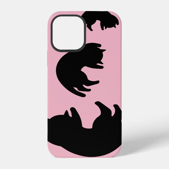 Black Cat Iphone Case (Back)