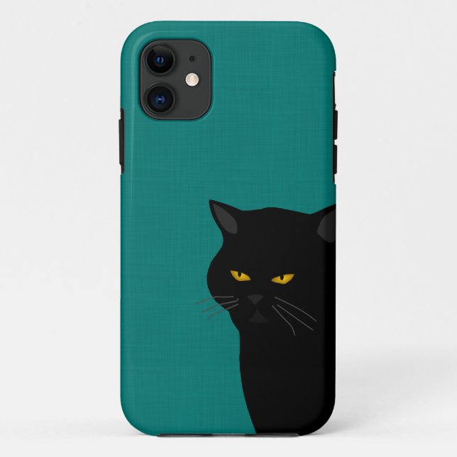 Black Cat iPhone SE/5/5s Cases (Back)