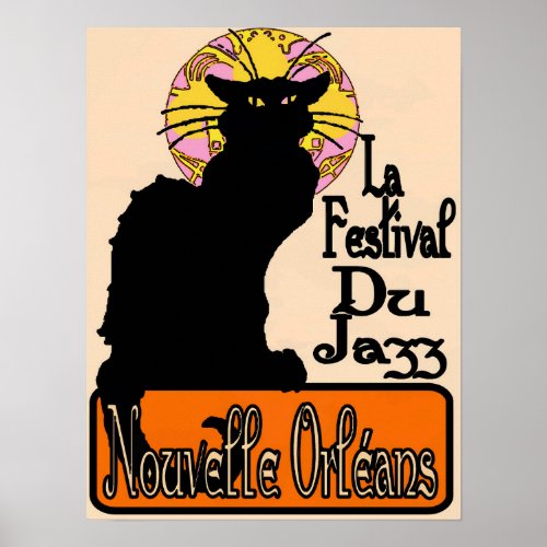Black Cat Jazz Festival Poster