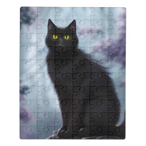 Black Cat Jigsaw Puzzle