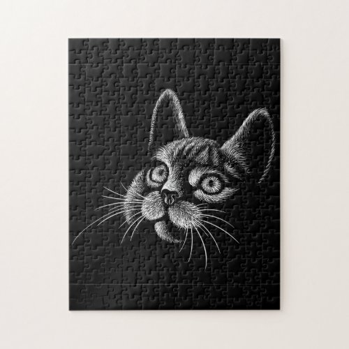 Black Cat Jigsaw Puzzle