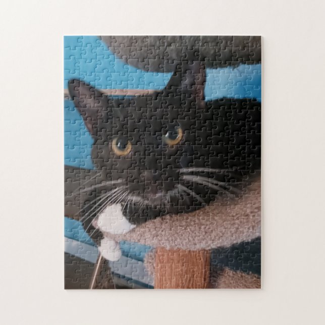 Black Cat Jigsaw Puzzle (Vertical)