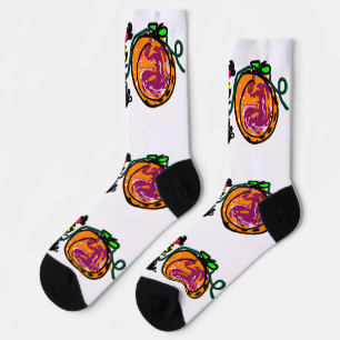 Black Cat joy autumn Socks